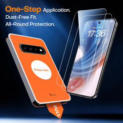 TAURI Lot de 2 Verre Trempé Pour Pixel 2026 Pro | Sans Bulle, Film Protection avec Installation 1 Étape et Outil, Dépoussiérage 