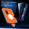 TAURI Lot de 2 Verre Trempé Anti-Espion Pour Samsung Galaxy Z Fold 8 | Sans Bulle, Privacy Film Protection avec Installation 1 É