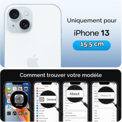 TAURI Lot de 2 Verre Trempé Anti-Espion Pour iPhone 13 | Privacy Film en Protection D'écran avec Outil d'Installation Facile,Dép