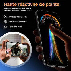 TAURI Lot de 2 Verre Trempé Anti-Espion Pour iPhone 13 | Privacy Film en Protection D'écran avec Outil d'Installation Facile,Dép