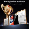 TAURI Lot de 2 Verre Trempé Anti-Espion Pour iPhone 13 Pro | Privacy Film en Protection D'écran avec Outil d'Installation Facile