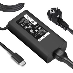 65W 45W Adaptateur Chargeur USB C Compatible avec Ordinateur Portable Dell Latitude 5420 5430 5520 5530 5540 7420 7430 7440 7390
