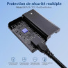 65W 45W Adaptateur Chargeur USB C Compatible avec Ordinateur Portable Dell Latitude 5420 5430 5520 5530 5540 7420 7430 7440 7390