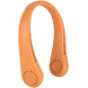 La casa de las carcasas ventilateur de cou portable mains libres usb-c, 5 couleurs (orange)