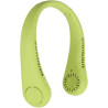 LA CASA DE LAS CARCASAS Ventilateur de cou portable mains libres USB-C, 5 couleurs (jaune fluo)