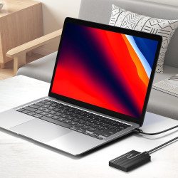 Gorilla Carts 2To Disque Dur Externe, Ultra-Mince 2, 5", Stockage pour PC, Mac PC, TV, Ordinateur Portable, Bureau, Windows (Noi