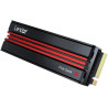 Lexar EQ790 PS5 SSD 2 to, Disque SSD Interne M.2 NVMe 1.4 avec dissipateur Thermique, 2280 PCIe Gen4x4, jusqu'à 7 000 Mo/s en Le