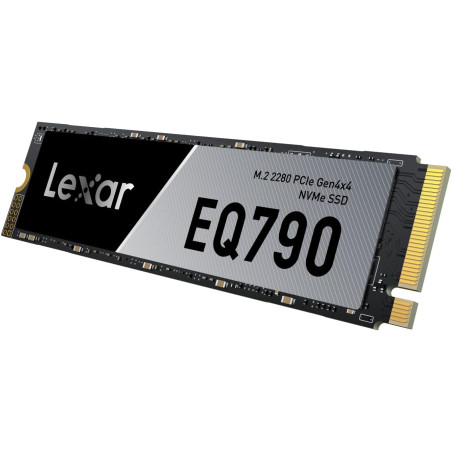 Lexar EQ790 2 to NVMe SSD M.2 2280 PCIe Gen4x4 Disque SSD Interne, Jusqu'à 7 000 Mo/s en Lecture, Stockage Haute Vitesse Compati