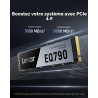 Lexar EQ790 2 to NVMe SSD M.2 2280 PCIe Gen4x4 Disque SSD Interne, Jusqu'à 7 000 Mo/s en Lecture, Stockage Haute Vitesse Compati
