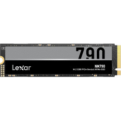 Lexar NM790 SSD interne 2To, M.2 2280 PCIe Gen4x4 NVMe 1.4 SSD, Jusqu'à 7400 Mo/s en lecture, 6500 Mo/s en écriture, pour PS5, l