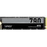 Lexar NM790 SSD interne 2To, M.2 2280 PCIe Gen4x4 NVMe 1.4 SSD, Jusqu'à 7400 Mo/s en lecture, 6500 Mo/s en écriture, pour PS5, l