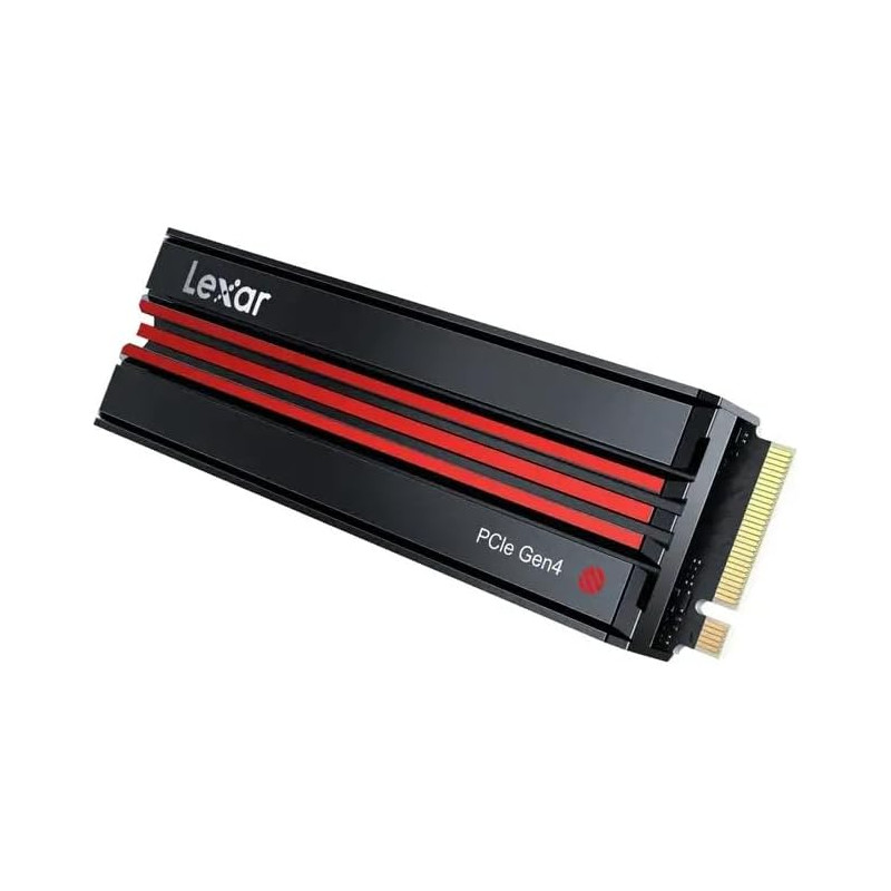 Lexar EQ790 PS5 SSD 4 to, Disque SSD Interne M.2 NVMe 1.4 avec dissipateur Thermique, 2280 PCIe Gen4x4, jusqu'à 7 000 Mo/s en Le