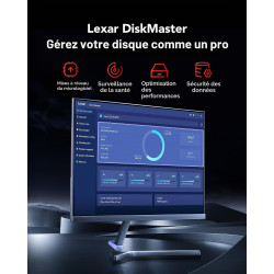 Lexar EQ790 PS5 SSD 4 to, Disque SSD Interne M.2 NVMe 1.4 avec dissipateur Thermique, 2280 PCIe Gen4x4, jusqu'à 7 000 Mo/s en Le