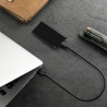 Watpot Disque Dur Externe 2To, 2.5 Pouces, Portable pour PC, TV, Bureau, Windows - Noir