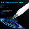 Variglas Stylet pour iPad 2018-2026 - 2X Charge Rapide Blanc | Précision Pixel,Rejet de Paume,Compatible avec iPad 11(A16)/10/9
