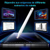 Variglas Stylet pour iPad 2018-2026 - 2X Charge Rapide Blanc | Précision Pixel,Rejet de Paume,Compatible avec iPad 11(A16)/10/9