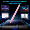 Variglas Stylet pour iPad 2018-2026 - 2X Charge Rapide Rose | Précision Pixel,Rejet de Paume,Compatible avec iPad 11(A16)/10/9/