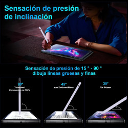 Variglas Stylet pour iPad 2018-2026 - 2X Charge Rapide Violet | Précision Pixel,Rejet de Paume,Compatible avec iPad 11(A16)/10/