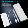 Variglas Stylet pour iPad 2018-2026 - 2X Charge Rapide Violet | Précision Pixel,Rejet de Paume,Compatible avec iPad 11(A16)/10/