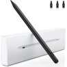 Variglas Stylet pour iPad 2018-2026 - 2X Charge Rapide Noir | Précision Pixel,Rejet de Paume,Compatible avec iPad 11(A16)/10/9/