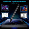 Variglas Stylet pour iPad 2018-2026 - 2X Charge Rapide Noir | Précision Pixel,Rejet de Paume,Compatible avec iPad 11(A16)/10/9/