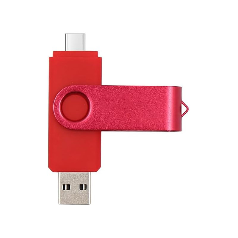 Lecteur Flash 512 Go, Lecteur à Pouce Haute capacité, Lecteurs Flash USB 512 Go en métal pivotant, USB 2.0 Jump Drive Portable, 
