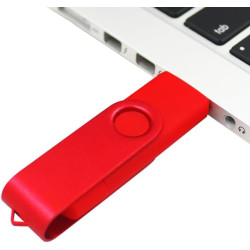 Lecteur Flash 512 Go, Lecteur à Pouce Haute capacité, Lecteurs Flash USB 512 Go en métal pivotant, USB 2.0 Jump Drive Portable, 