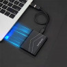 Disque Dur Externe 2To, 2.5 Pouces, Portable étanche et Anti-Choc pour PC, Mac, TV, MacBook, Ordinateur Portable, Bureau, Window