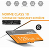 128 Go Carte mémoire, Micro Carte mémoire avec Adaptateur Classe 10 Haute Vitesse pour Appareil Photo, Smartphone, Tablette
