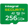 Integral Carte microSD Haute Endurance 256 GB - UHS-I, V30, U3, A2-4K pour vidéosurveillance, dashcams, sécurité Domestique - Ju
