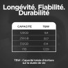 Integral Carte microSD Haute Endurance 1 TB – UHS-I, V30, U3, A2, 4K pour vidéosurveillance, dashcams, sécurité Domestique - Jus