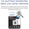 Integral 128GB microSD Card Haute Vitesse Carte Mémoire Vidéo 4K – Jusqu'à 100MB/s en lecture et 50MB/s en écriture, UHS-I, U3, 