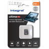 Integral 256GB microSD Card Haute Vitesse Carte Mémoire Vidéo 4K – Jusqu'à 100MB/s en lecture et 50MB/s en écriture, UHS-I, U3, 