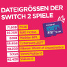 Carte microSD Express Gamer's Edge X 512 Go – pour Switch 2, 890 Mo/s Lecture, 810 Mo/s écriture, NVMe, 4K, A1, Vitesse de feu, 