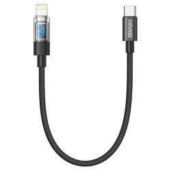RAVIAD Câble USB C vers Lightning 0.5M [Certifié MFi] Câble USB C iPhone | Chargeur Rapide Power Delivery Fil Lightning USB C po