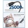 RAVIAD Câble USB C vers Lightning 2M [Certifié MFi] Câble USB C iPhone | Chargeur Rapide Power Delivery Fil Lightning USB C pour