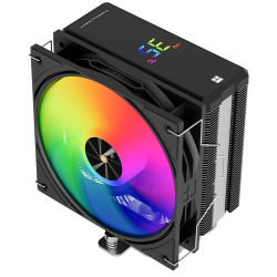 Thermalright assassin x 120r processeur numérique argb noir cpu, écran numérique top cover, tl-p12-s pwm quiet fan cpu, refroidi