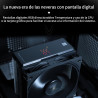 Thermalright assassin x 120r digital noir cpu cooler,couverture supérieure d'écran numérique,12cm quiet fan cpu air cooler,refro