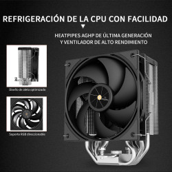 Thermalright assassin x 120r digital noir cpu cooler,couverture supérieure d'écran numérique,12cm quiet fan cpu air cooler,refro