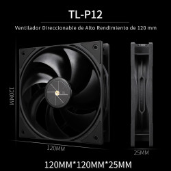 Thermalright assassin x 120r digital noir cpu cooler,couverture supérieure d'écran numérique,12cm quiet fan cpu air cooler,refro