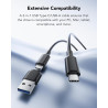 Lexar ES3 SSD Externe 1To, USB3.2 Gen2 Portable SSD, PSSD jusqu'à 1 050Mo/s en Lecture, 1 000Mo/s en écriture, Disque SSD Extern