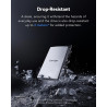 Lexar ES3 SSD Externe 2To, USB3.2 Gen2 Portable SSD, PSSD jusqu'à 1 050Mo/s en Lecture, 1 000Mo/s en écriture, Disque SSD Extern
