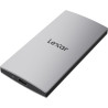 Lexar ES3 SSD Externe 512Go, SSD Portable USB 3.2 Gen2, PSSD, Vitesses de Lecture jusqu'à 1050 Mo/s et d'écriture jusqu'à 1000 M
