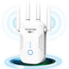 2026 Nouveau Répéteur WiFi Puissant 1200Mbps, WiFi Booster Double Bande 5GHz & 2.4GHz Amplificateur WiFi Puissant avec WPS, WiFi