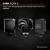 be quiet! Dark Rock 6 Ventirad, Excellentes performances de refroidissement du processeur, Mode silencieux semi-passif, 6 Calodu