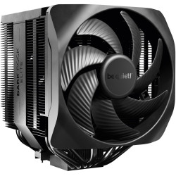 be quiet! Dark Rock Elite ventirad radiateur, 2x ventilateur Silent Wings 135 mm PWM, sélecteur de vitesse permettant de bascule