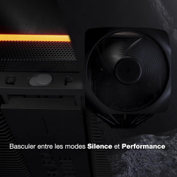 be quiet! Dark Rock Elite ventirad radiateur, 2x ventilateur Silent Wings 135 mm PWM, sélecteur de vitesse permettant de bascule