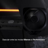 be quiet! Dark Rock Elite ventirad radiateur, 2x ventilateur Silent Wings 135 mm PWM, sélecteur de vitesse permettant de bascule
