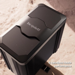 be quiet! Dark Rock 5 ventirad, puissance de refroidissement extrême, 6 caloducs haute performance, ventilateur Silent Wings 4 1