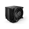 be quiet! Dark Rock Pro 5 ventirad radiateur, 7 caloducs haute performance, 2 ventilateurs Silent Wings PWM, un sélecteur de Vit